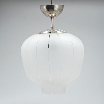 TAKLAMPA, funkis, 1930/40-tal. Höjd 37 cm.
