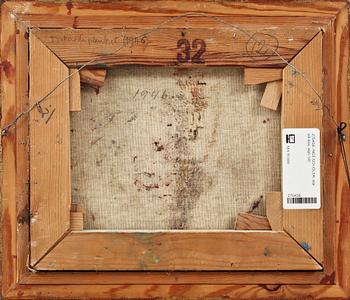 INGE SCHIÖLER, olja på duk, sign samt dat á tergo 1946.