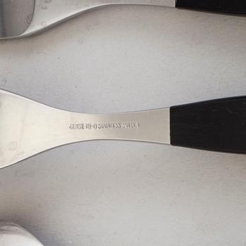 FOLKE ARSTRÖM, a 19 pcs stainless steel piece cutlery set from Gense, Eskilstuna.