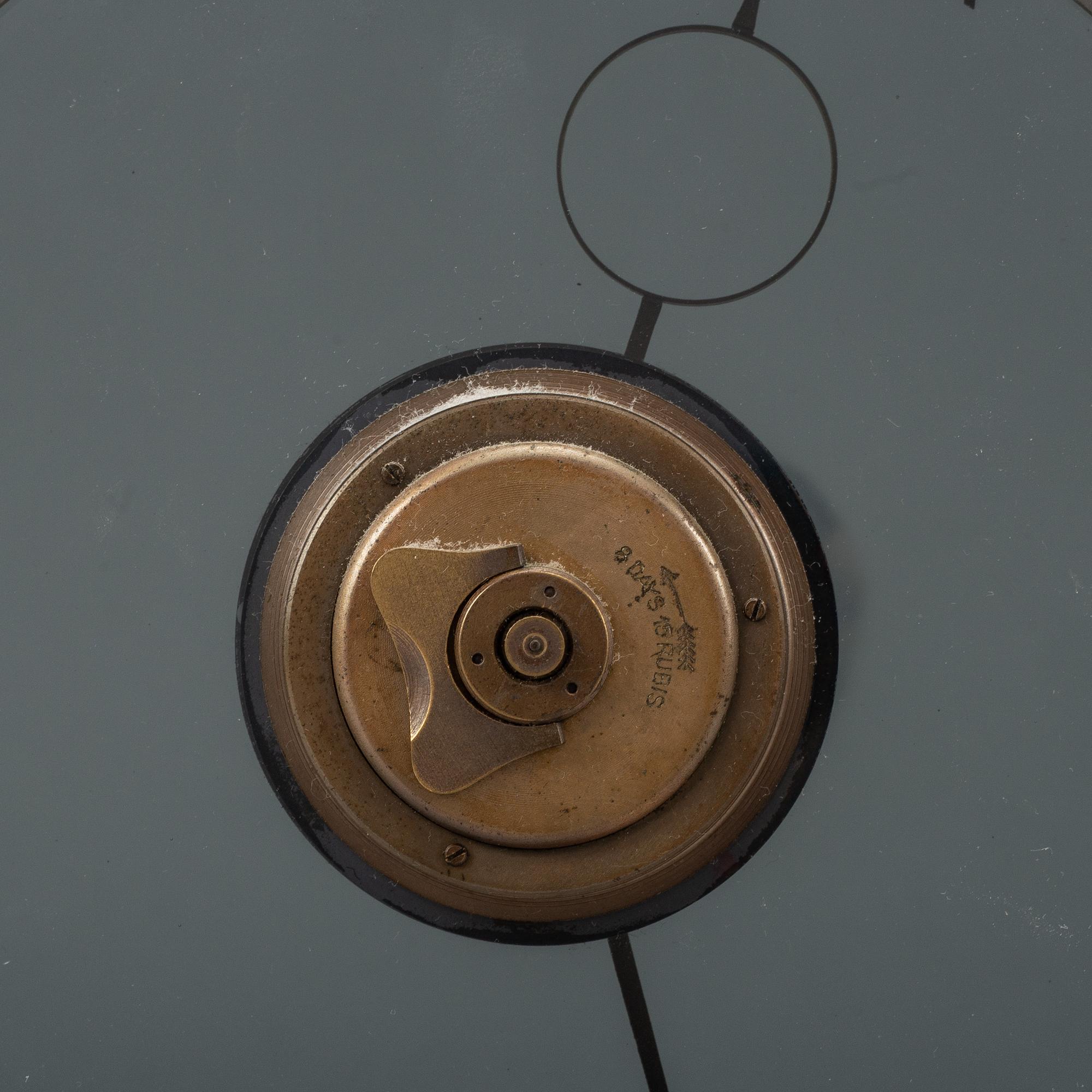 A mid 20th century table clock.