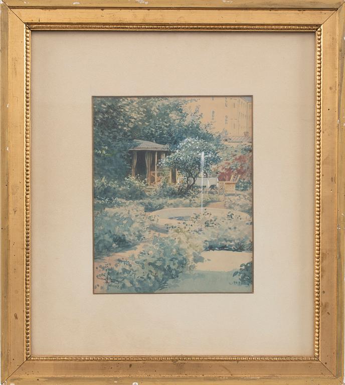 Vicke Andrén, utan titel, 1908.