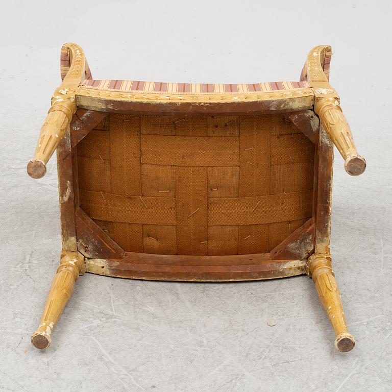 A late 18th Gustavian century seat/bench.