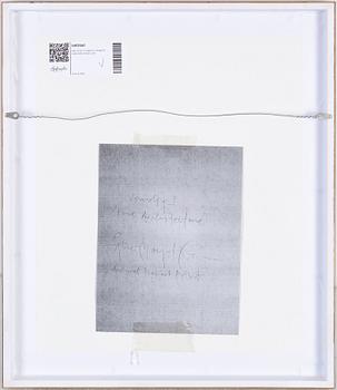 Åke E:son Lindman, fotografi signerad a tergo.