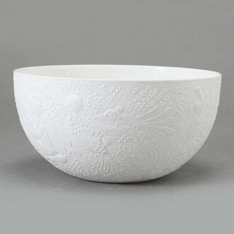 SKÅL, porslin, "Die Zauberflöte", Björn Wiinblad, Rosenthal, 1900-talets senare del.