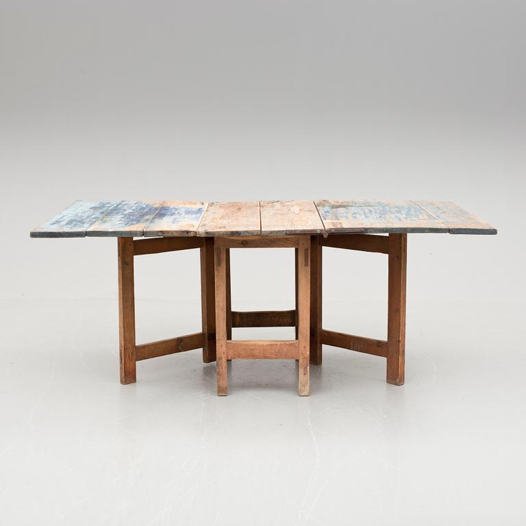 SLAGBORD, allmoge, 1800-tal.