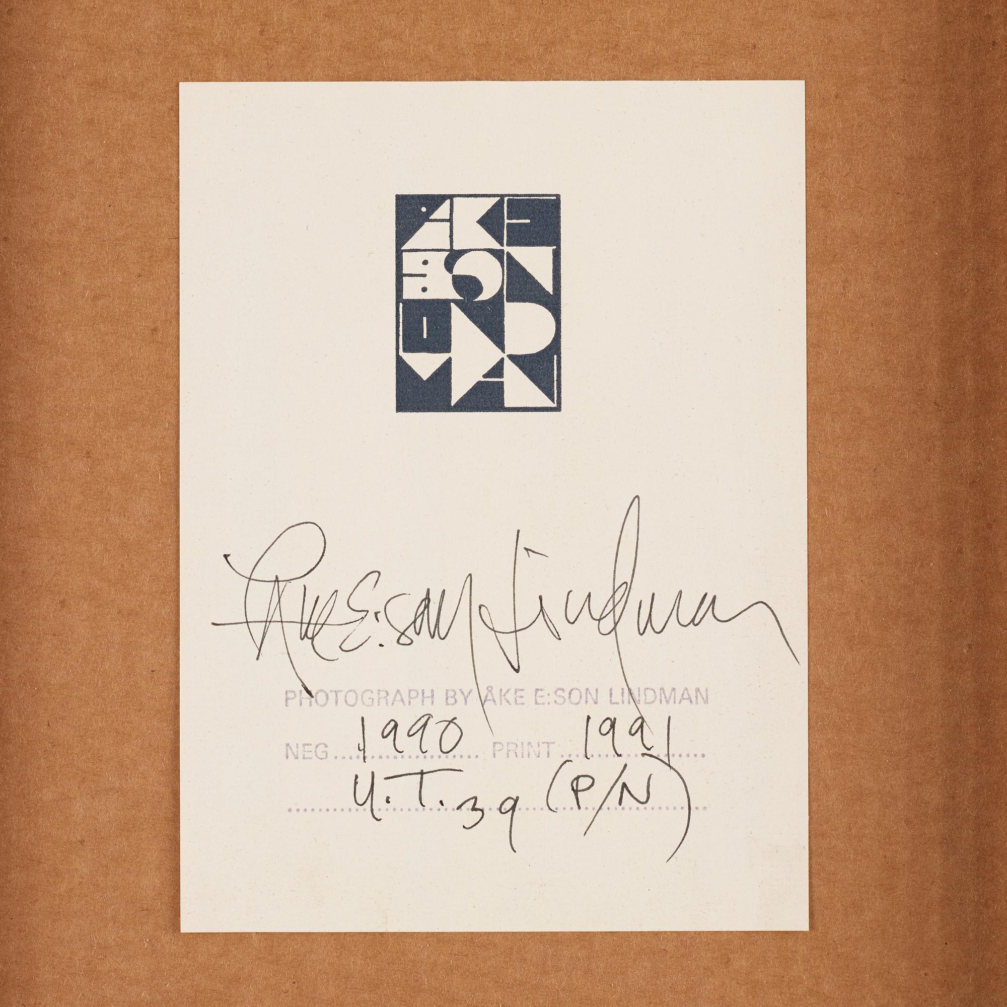 Åke E:son Lindman, "Utan titel #39", 1990.