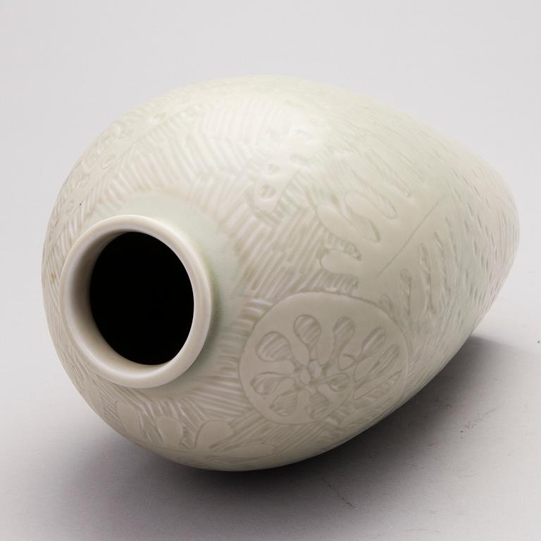 A Ceramic Vase, signed Schilkin Arabia -44.