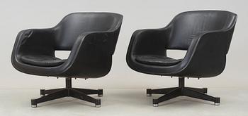 EERO AARNIO, fåtöljer, ett par, "Grand Chairs", formgivna 1962.