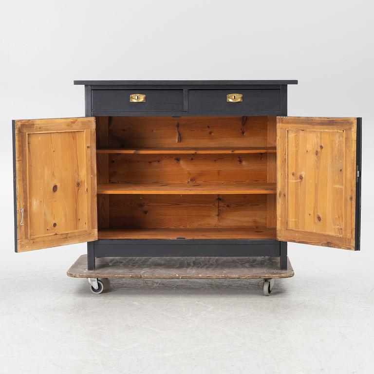 An Art Nouveau sideboard, circa 1900.