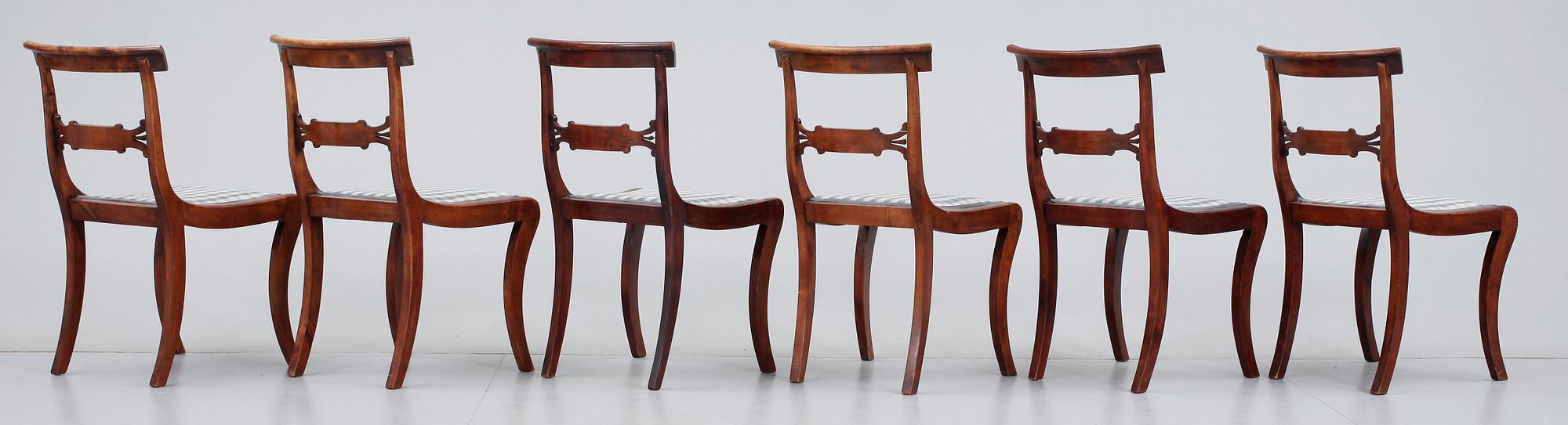 STOLAR, 6 st. Karl Johan, 1800-talets första hälft.