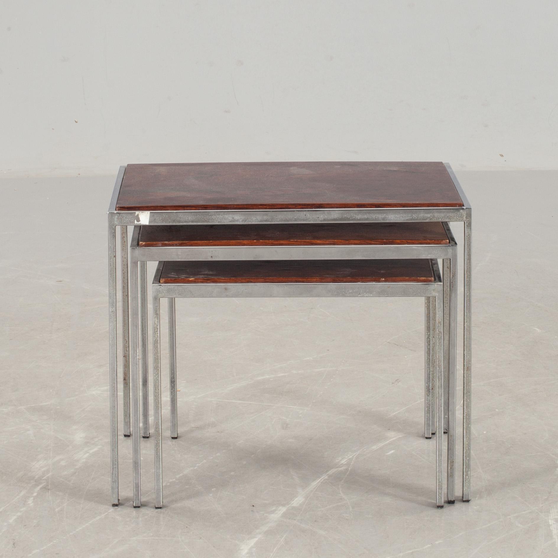 SATSBORD, 3 delar, 1970-tal.