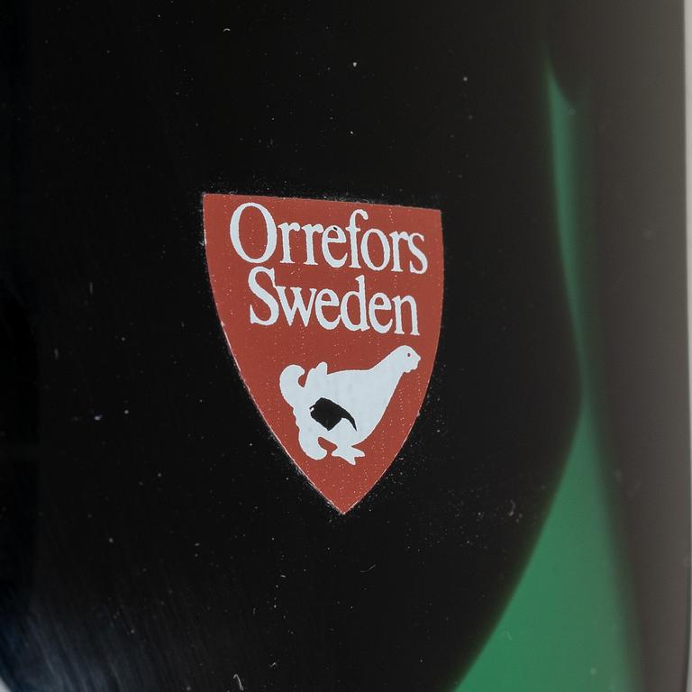 Anne Nilsson, vas, glas, Orrefors 1988.