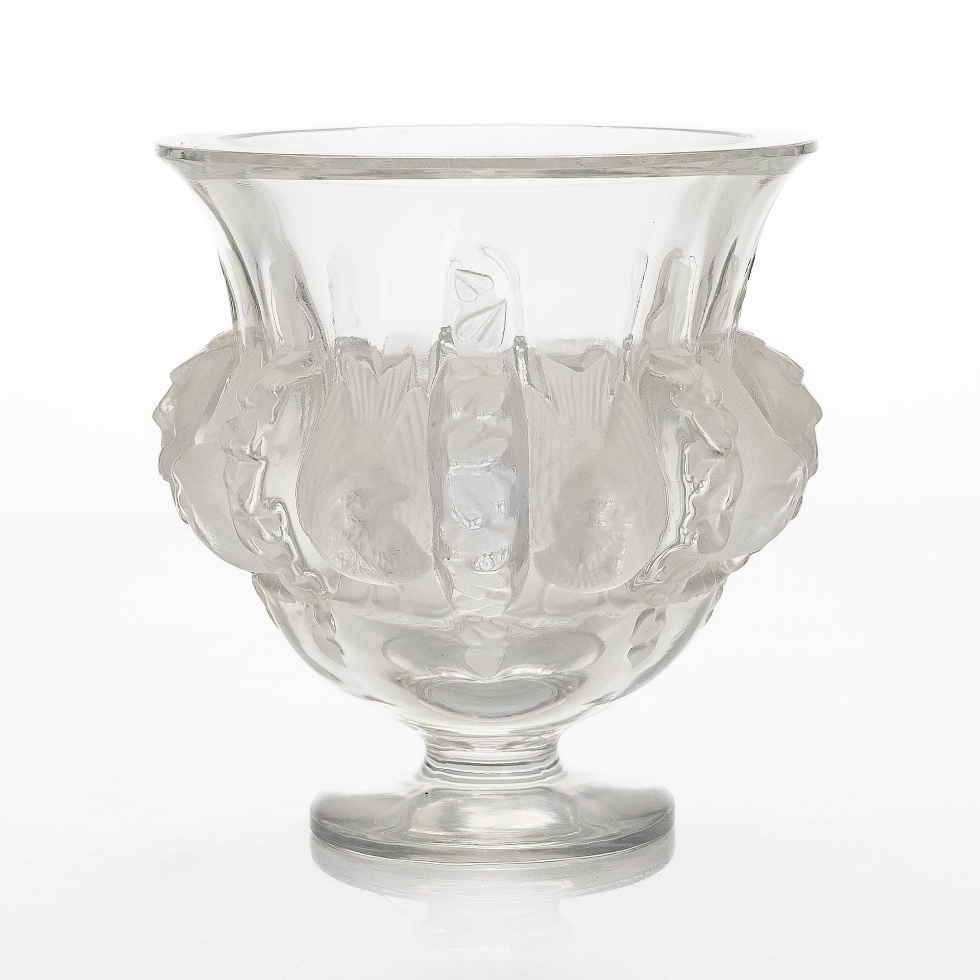 Skål, glas Lalique Frankrike.