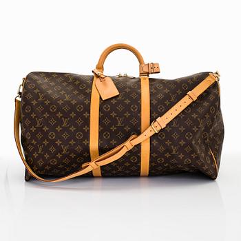 Louis Vuitton, viikonloppulaukku, ”Keepall 60 Bandoulière”.