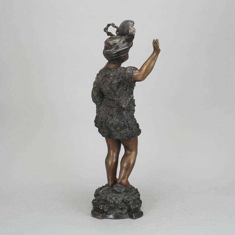 SKULPTUR, brons, osignerad.