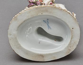 FIGURIN, Meissen, tidigt 1900-tal, porslin.