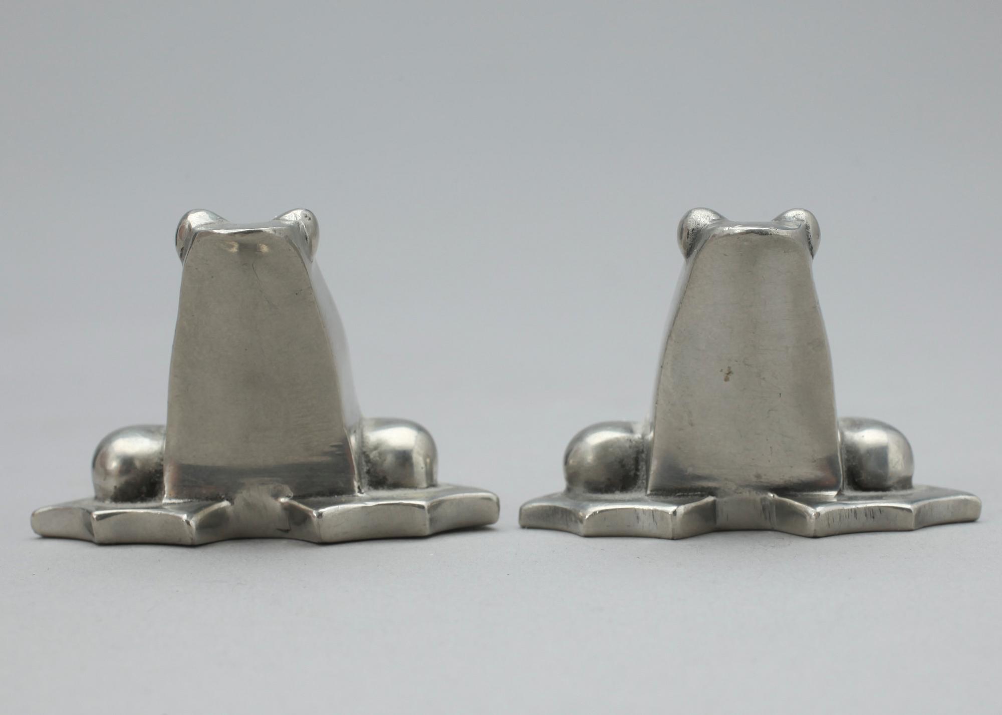 SKULPTURER, 3 st, brons och tenn, Gunnar Cyrén, bland annat numrerad 13/48.