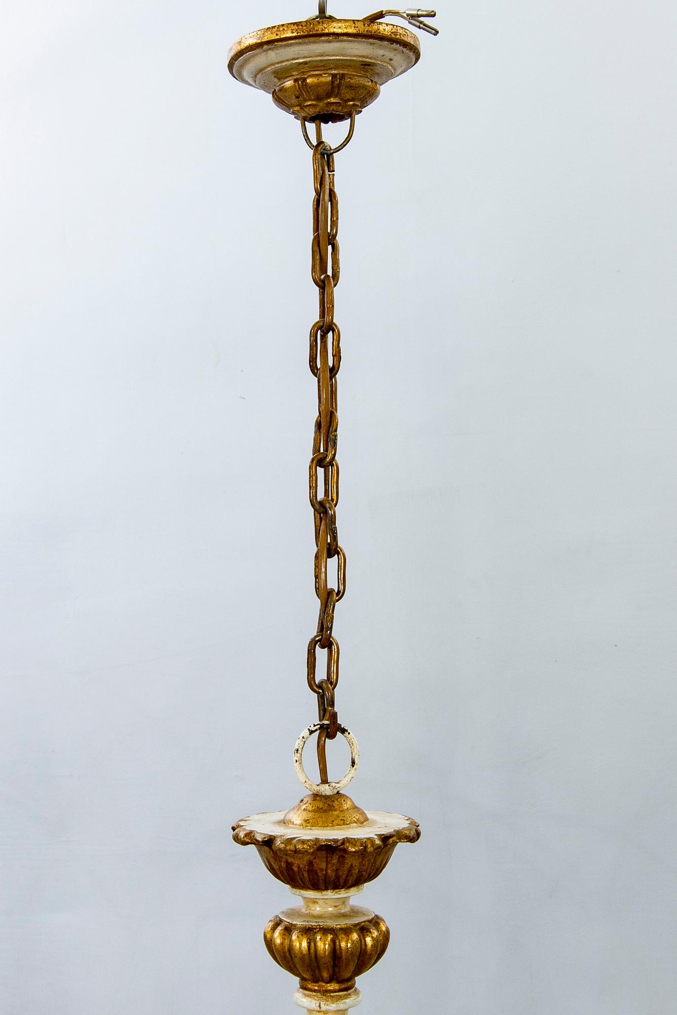 Taklampa Italien 1900-talets mitt.