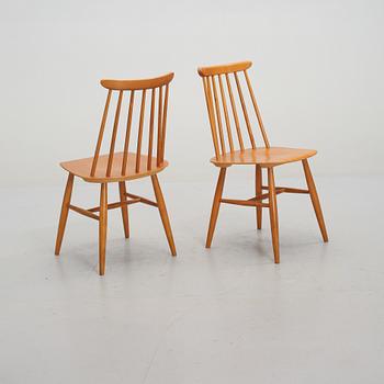 STOLAR, 3 st, "Fanett", Ilmari Tapiovaara, Edsbyverken, 1950-tal.