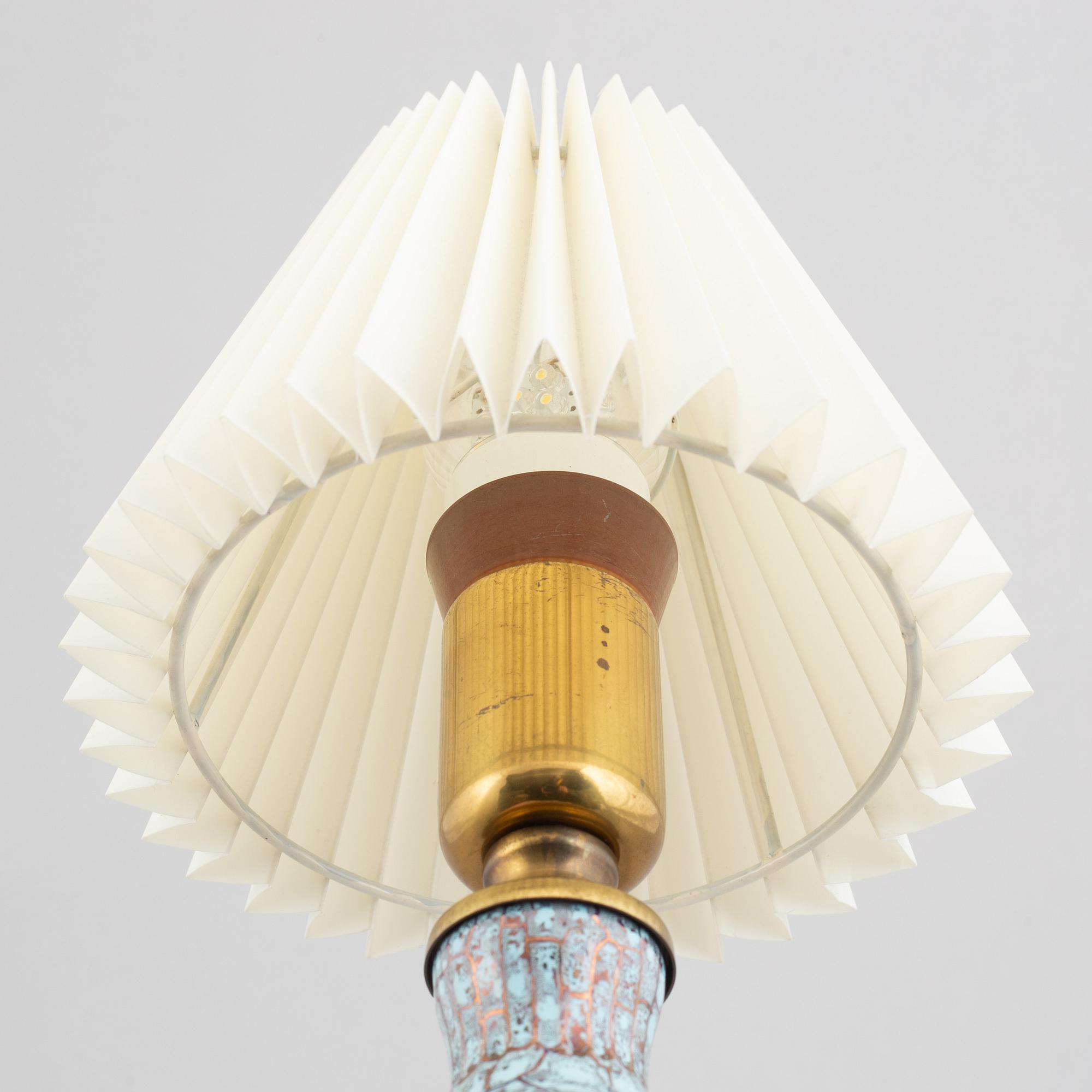 A Swedish Modern table lamp, model '55436', Uppsala Armaturfabrik, 1940's.