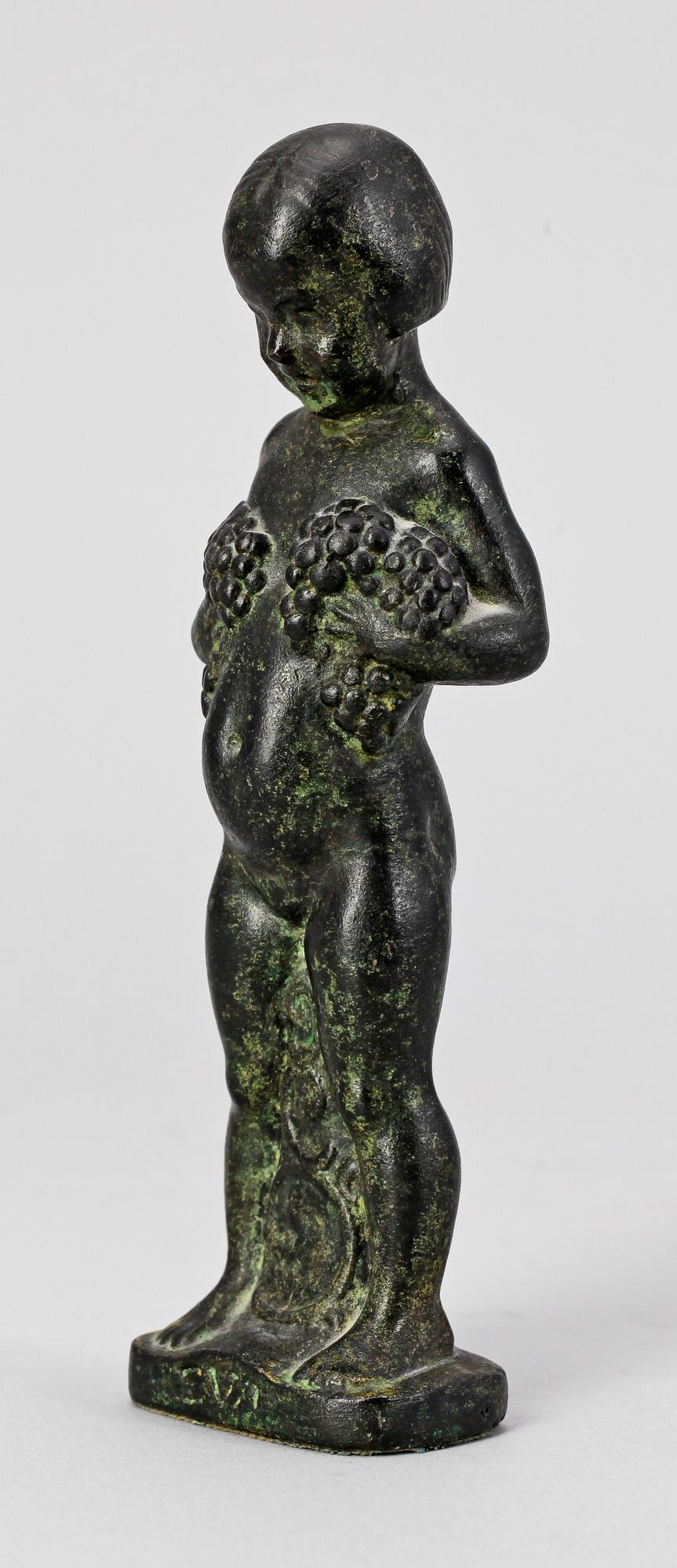 AXEL GUTE, skulptur, brons. Sign.