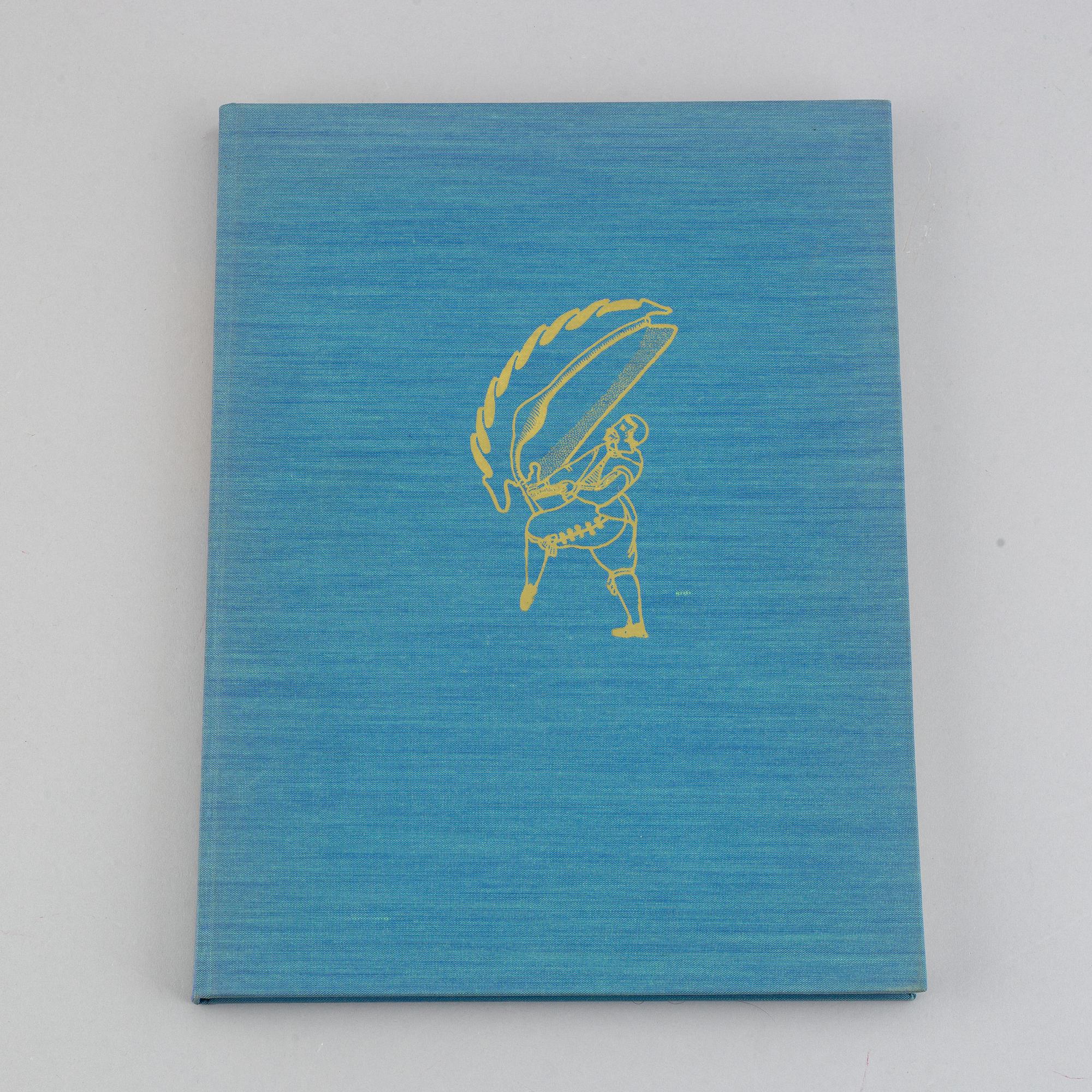 BOOK, with lithographs in colour by Max Ernst. 
"Lewis Carrol´s Wunderhorn". 1970.