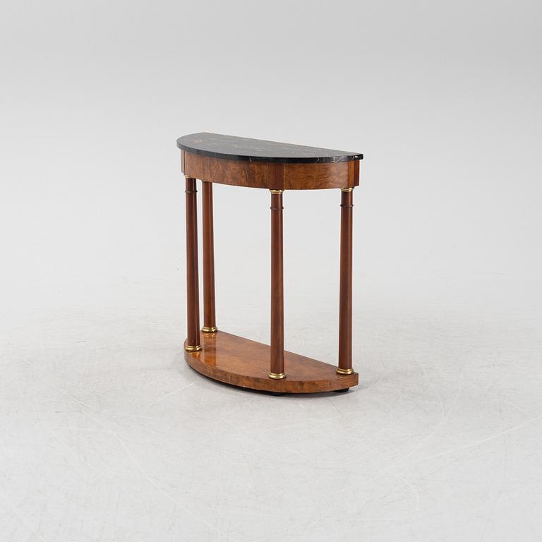 A console table from Baker Furniture.