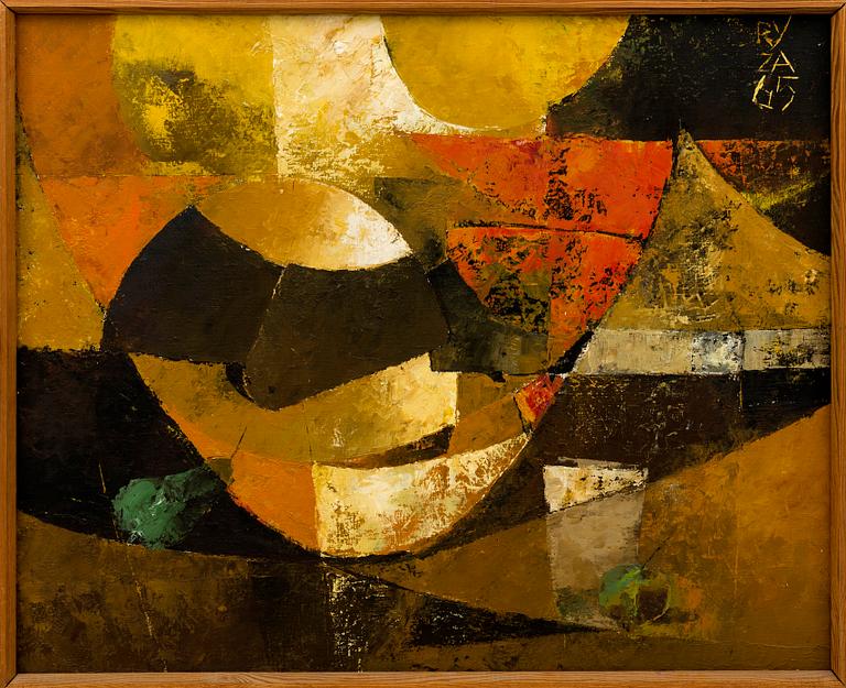 RYSZARD ZAJAC, olja på duk, signerad och daterad -65.