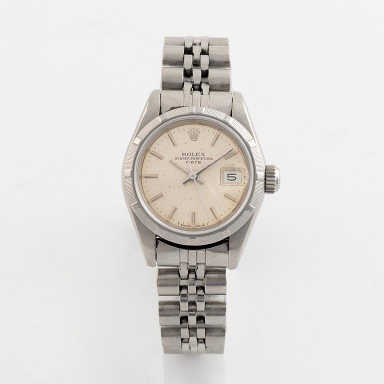 Rolex, Oyster Perpetual, Date, armbandsur, 26 mm.