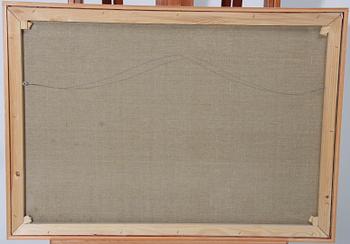 BRUNIUS, GÖRAN. Olja på pannå. Monogramsign.