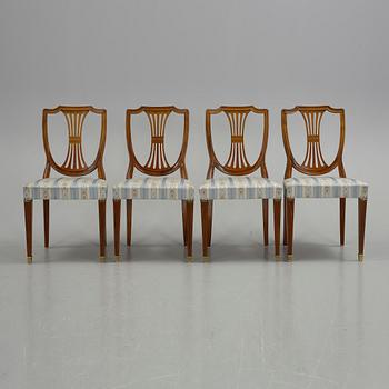 STOLAR, 4 st, Gustaviansk stil, 1900-talets tredje kvartal.