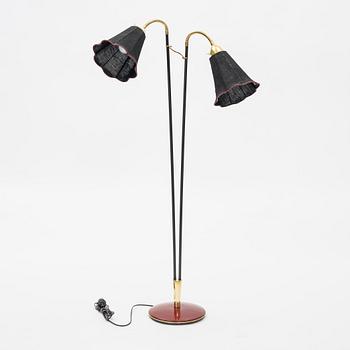 A floor lamp by Möllers Armatur Eskilstuna, 1950's.