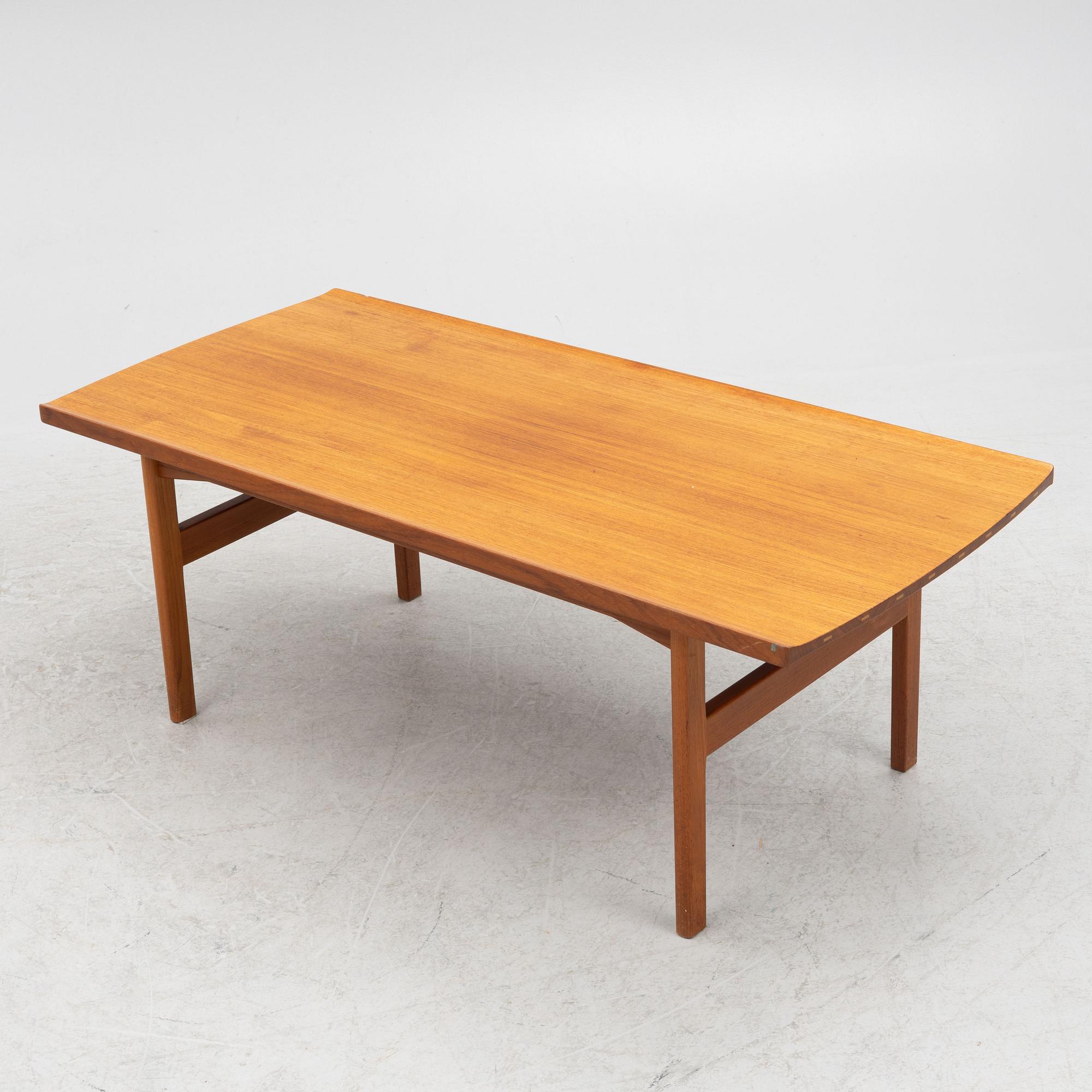 Tove och Edvard Kindt Larsen, soffbord, Seffle Möbelfabrik, 1960-tal.