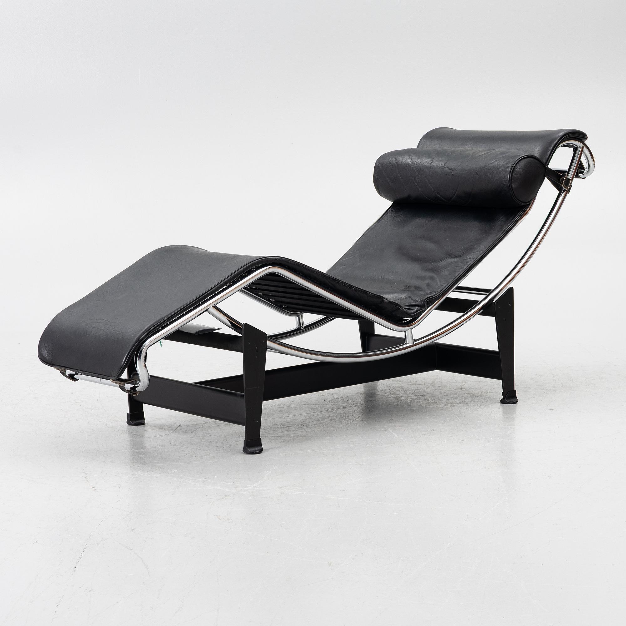 Le Corbusier (Charles-Édouard Jeanneret), Pierre Jeanneret & Charlotte Perriand, chaise longue, model "LC4", Cassina, Italy.