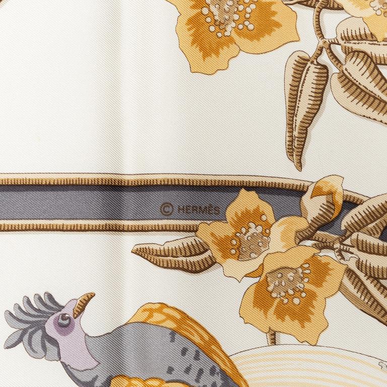 Hermès, scarf, “Caraïbes”.