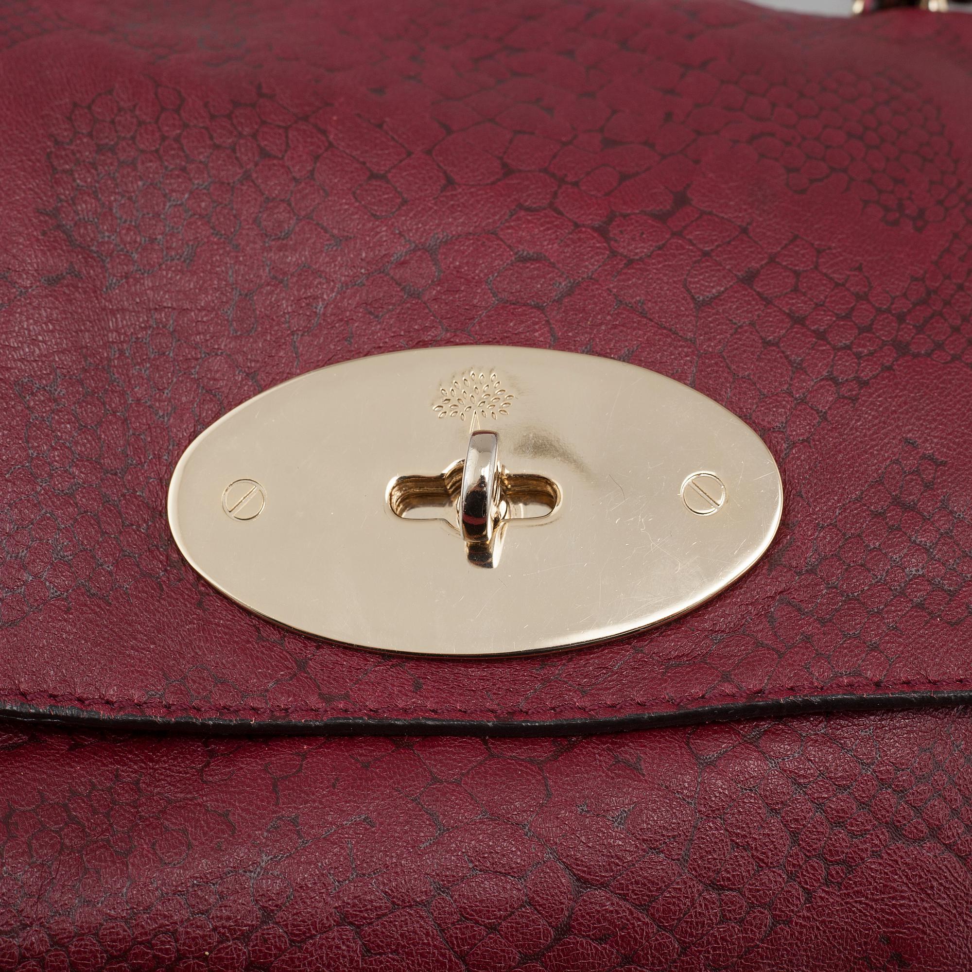 Bag "Lily Silky Snake" Mulberry.
