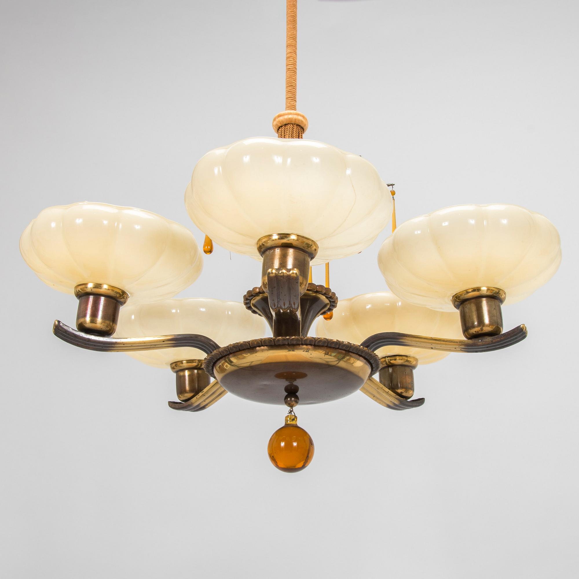 Paavo Tynell, taklampa, Taito 1930-tal.