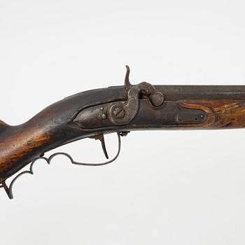 A percussion gun, early 19th Century.