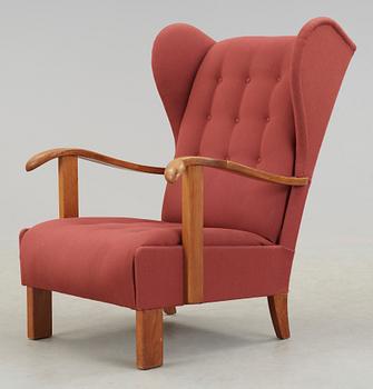 FÅTÖLJ, Fritz Hansen, 1940/50-tal.