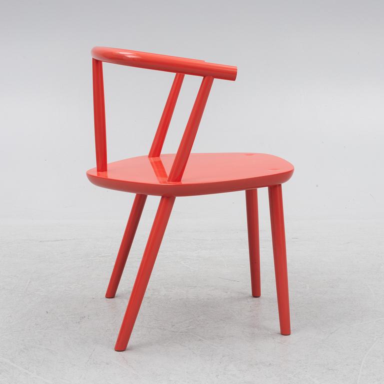 Claesson Koivisto Rune, karmstol, "Five chair", Meetee, Japan, 2013.