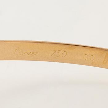 A Cartier bracelet "Trinity" 18K gold in three colours.