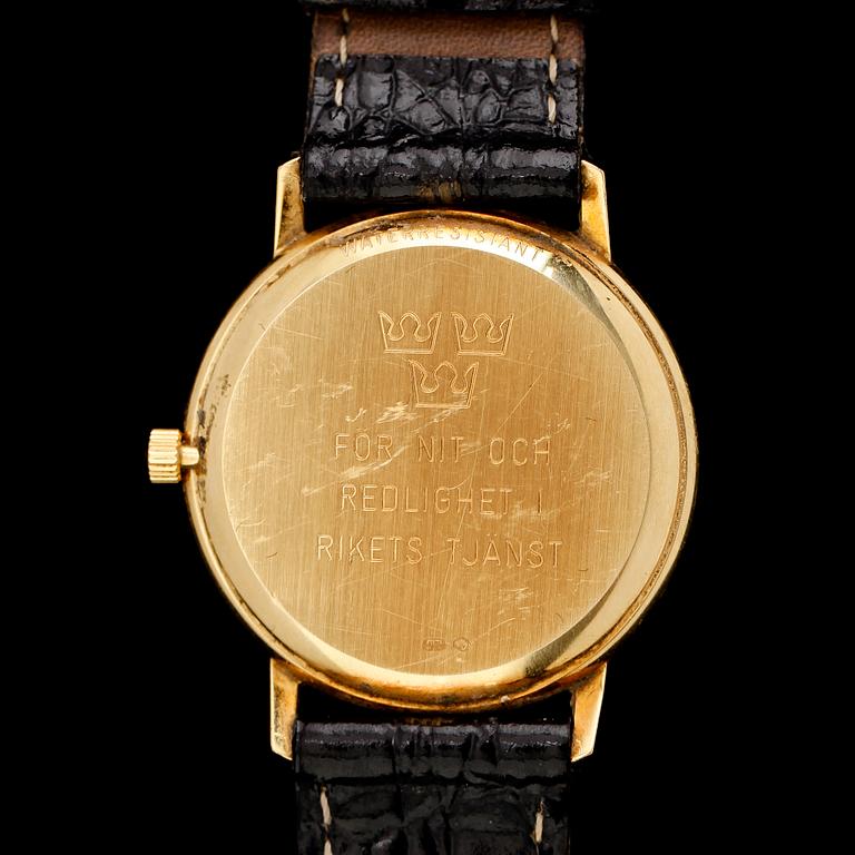 ARMBANDSUR, 18 k guld, Tissot.