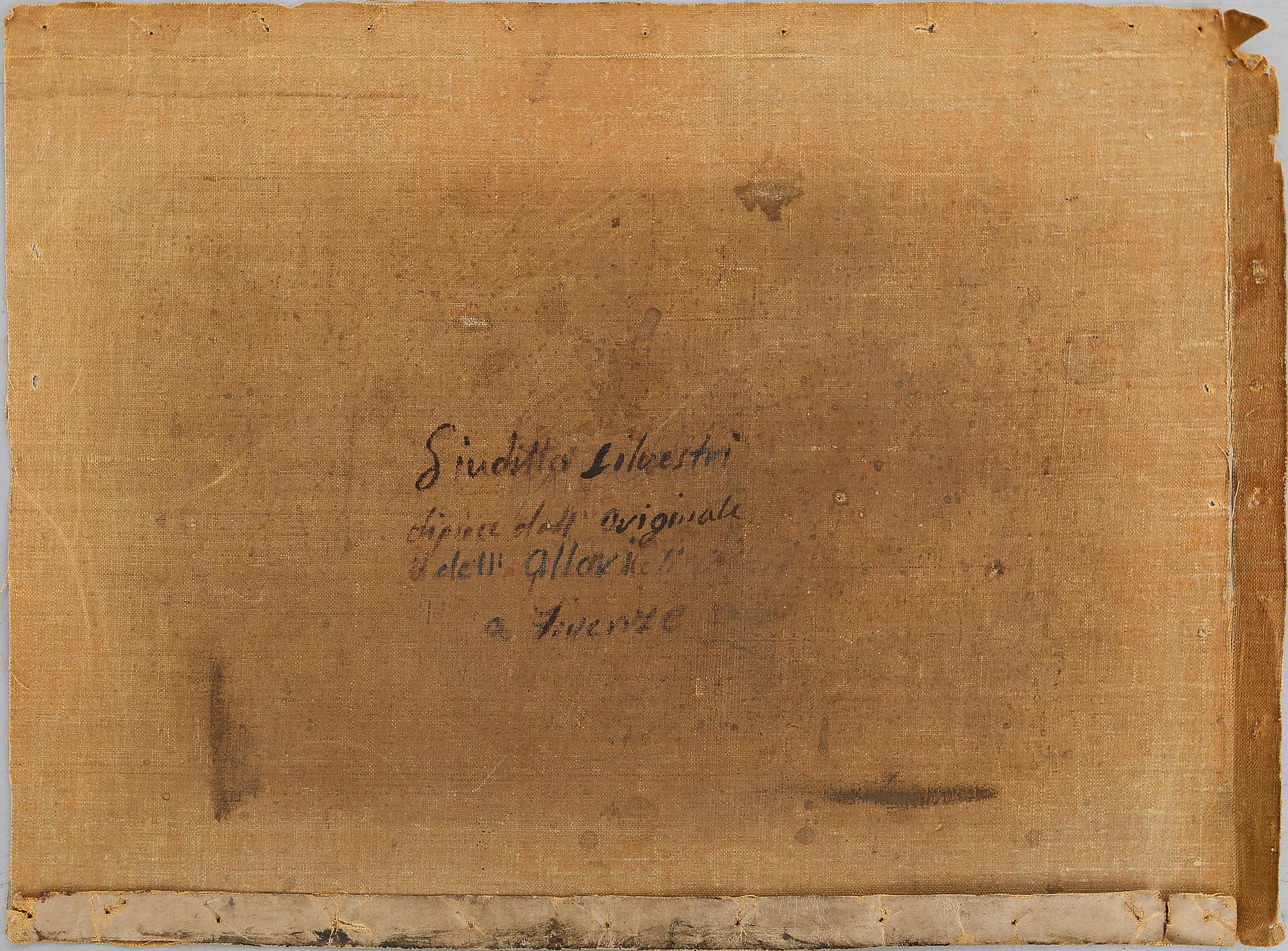 OKÄND KONSTNÄR, olja på duk, 1800-tal.