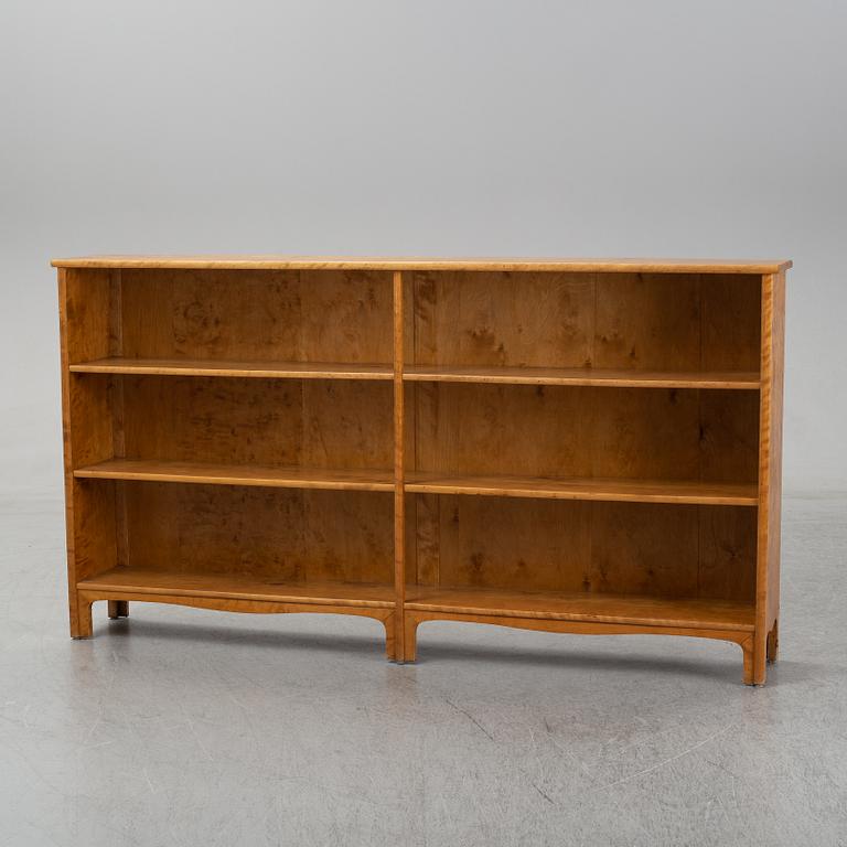 A 20th Century birch book case.