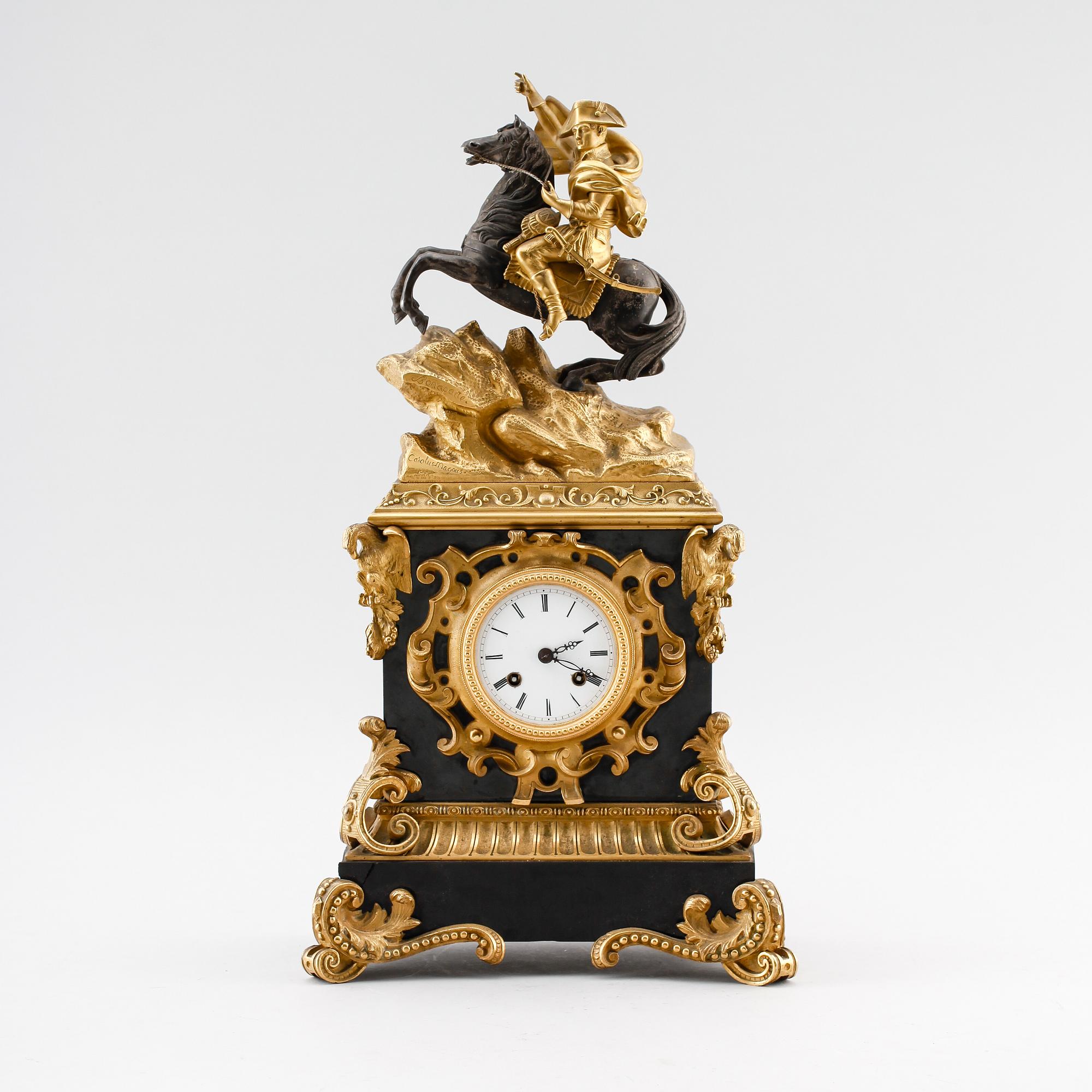 BORDSPENDYL, senempire, Frankrike, 1800-talets mitt.