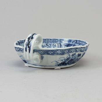 SÅSSNIPA, kompaniporslin. Qingdynastin, Qinanlong (1736-95).
