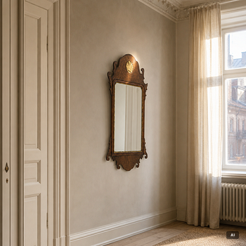 Mirror, 19th century North German/Altona model.