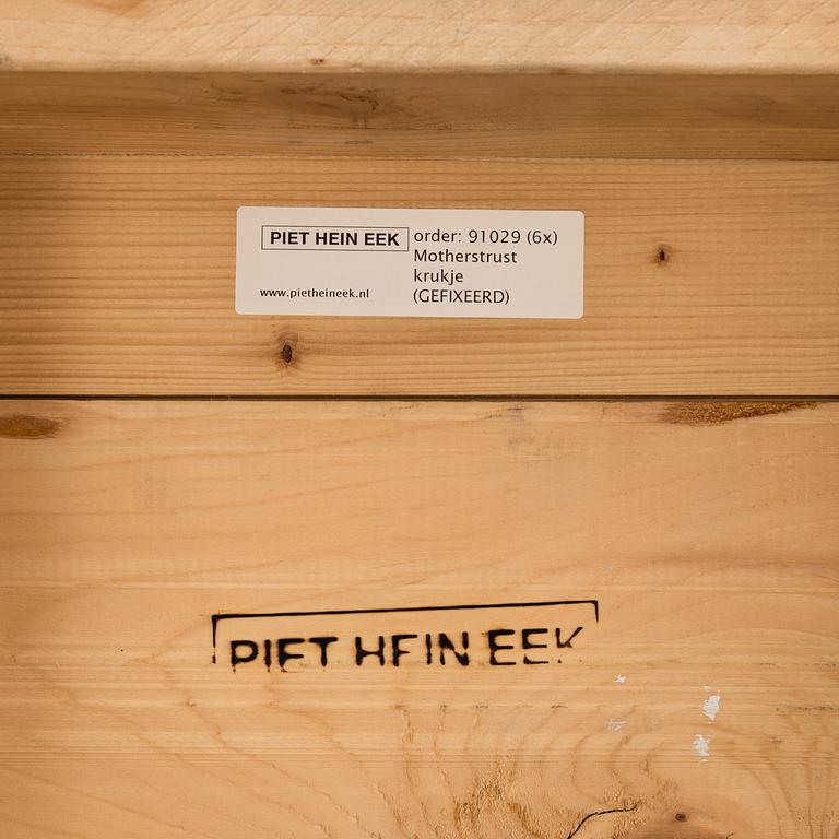 PIET HEIN EEK, a pair of stools.