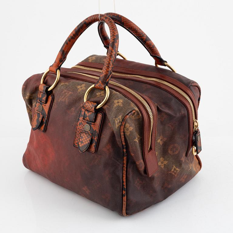 Louis Vuitton x Richard Prince, bag, "Red Monogram Jokes Man Crazy", 2008.