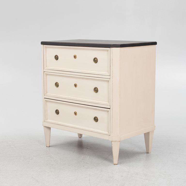 Byrå, Gustaviansk stil, omkring år 1900.